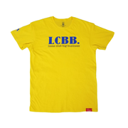 LCBB “Locked In” Tee (Yellow/Blue)
