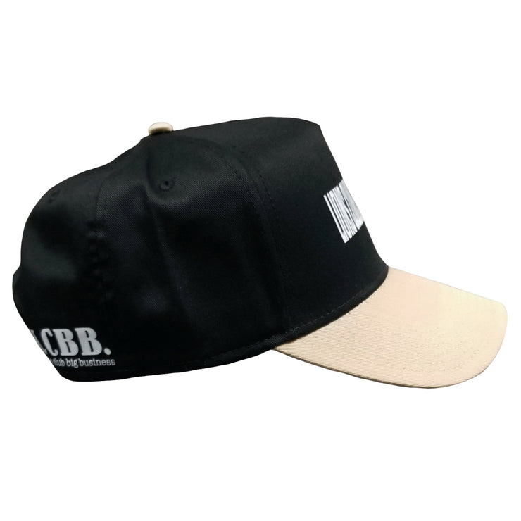 LCBB “M.Y.B.” Cap (BLACK/TAN)