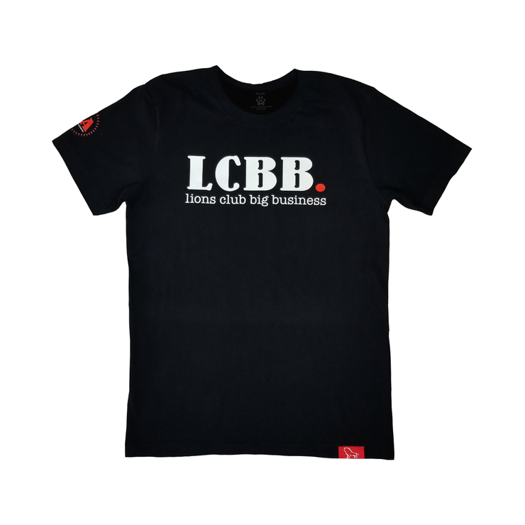 LCBB “Locked In” Tee (Black/Red)