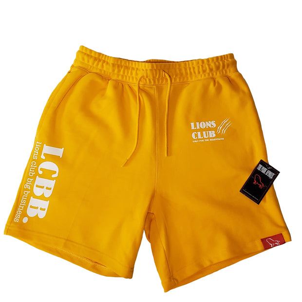 LCBB French Terry Shorts (Gold)