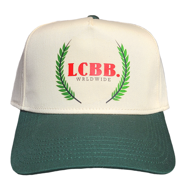 LCBB “Winners Mentality” Cap (Cream/Green)