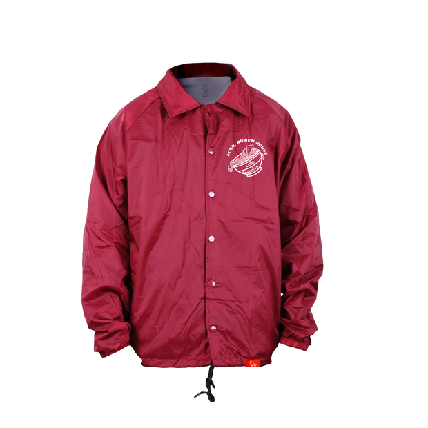 LCBB “Ramen House” Coaches Jacket “Crimson/White”