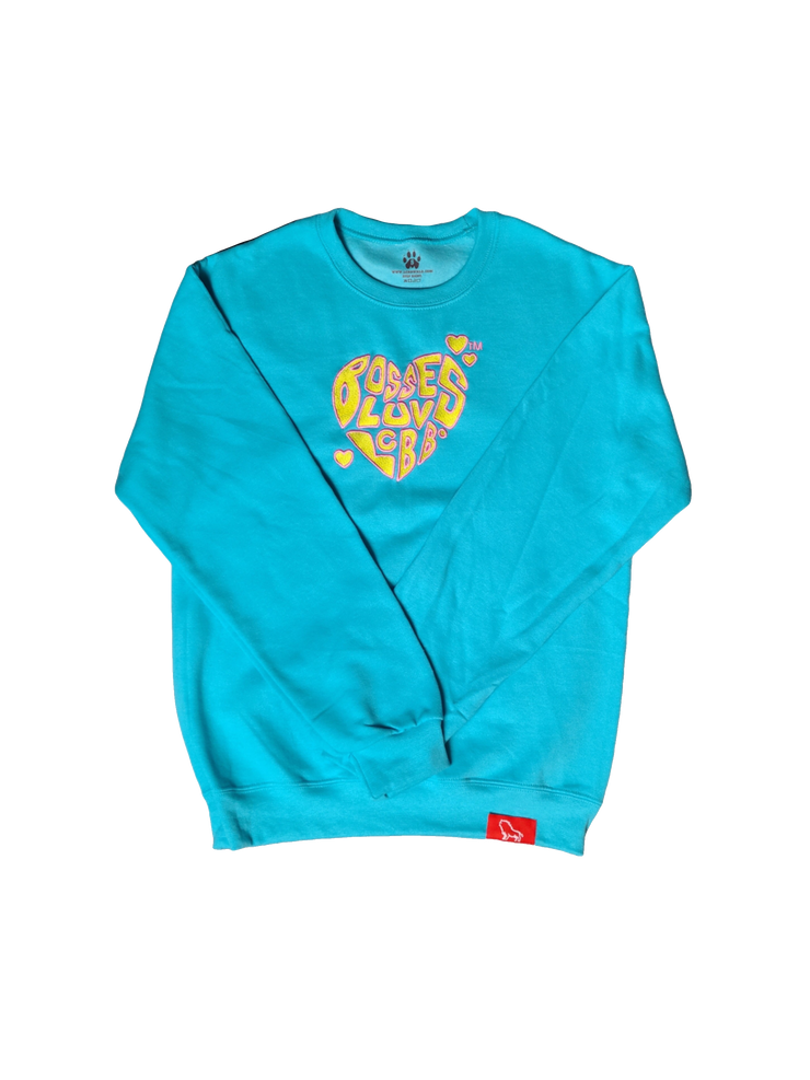 LCBB “Bosses” Embroidered Crewneck (Aqua)