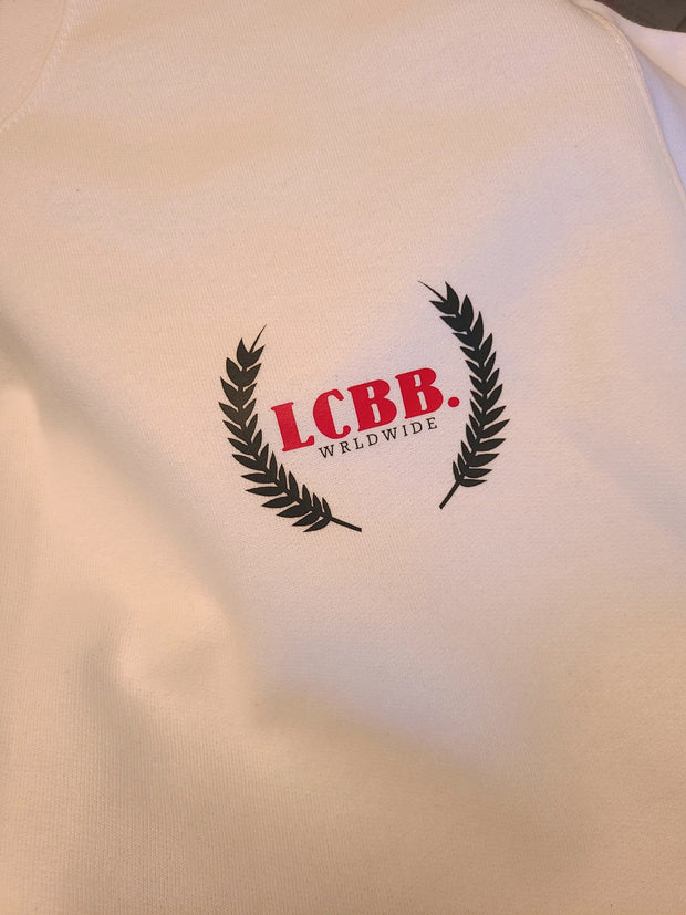 LCBB “Winners Mentality” Crewneck (White)