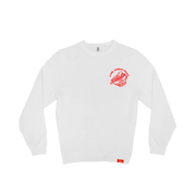 LCBB “Ramen House” Premium Crewneck “White/Red”