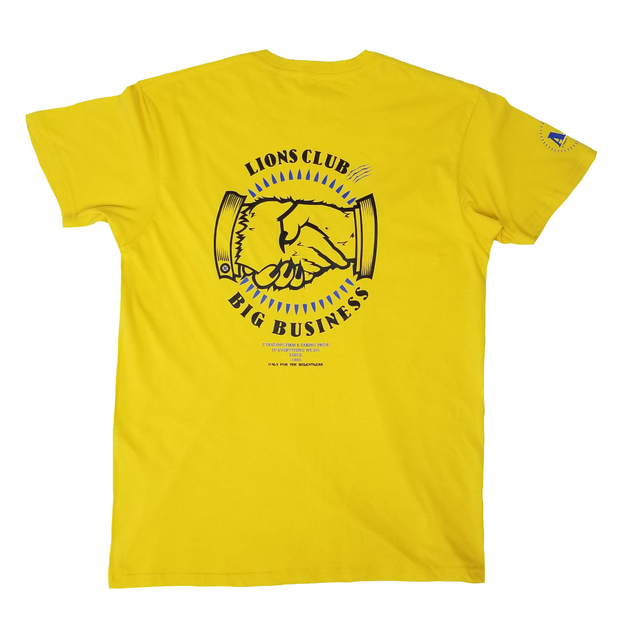 LCBB “Locked In” Tee (Yellow/Blue)