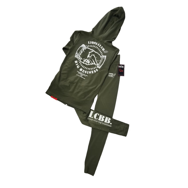 LCBB “Locked In” ladies set (Olive)