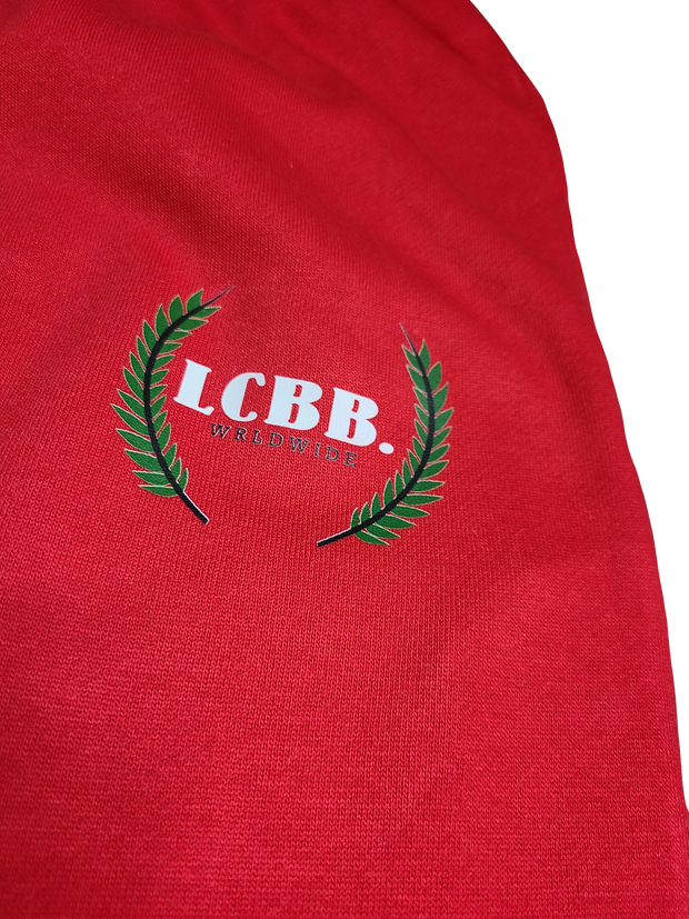 LCBB “Winners Mentality” Sweatpants (Red)