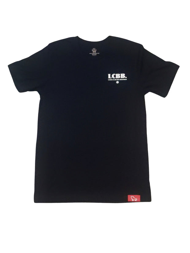 LCBB “Badge” Tee (BLK/White)Glow in the dark