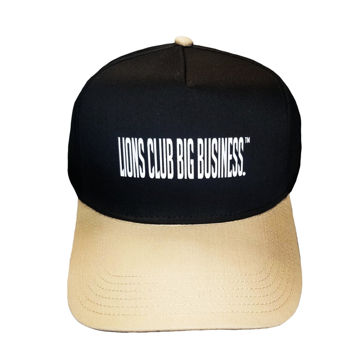 LCBB “M.Y.B.” Cap (BLACK/TAN)