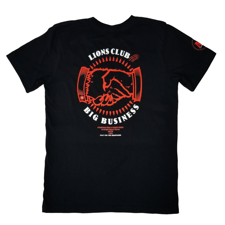 LCBB “Locked In” Tee (Black/Red)