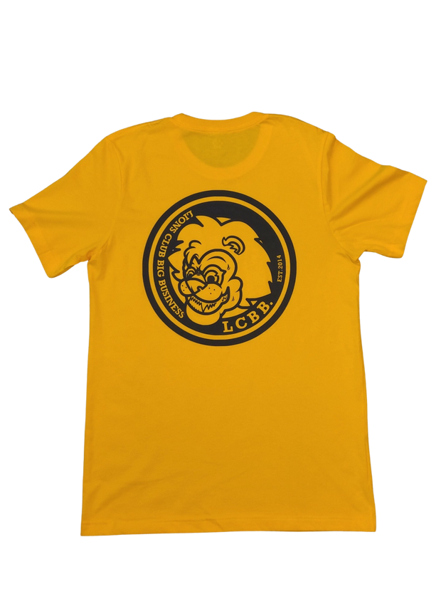 LCBB “Badge” Tee (Gold/Blk)