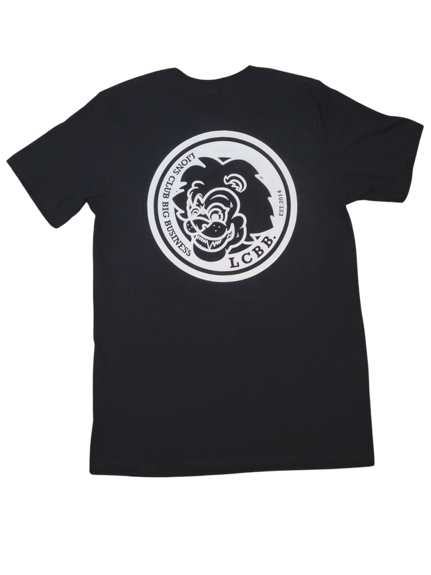 LCBB “Badge” Tee (BLK/White)Glow in the dark