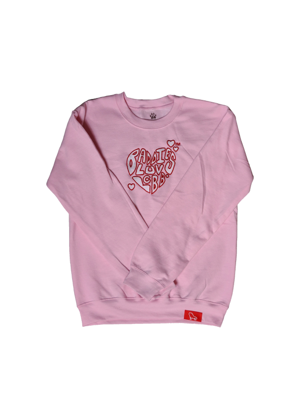 LCBB “Bosses” Embroidered Crewneck (Pink)